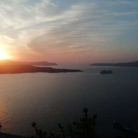 Villa Poudras Amazing View Caldera Ormos Athinios Esterno foto